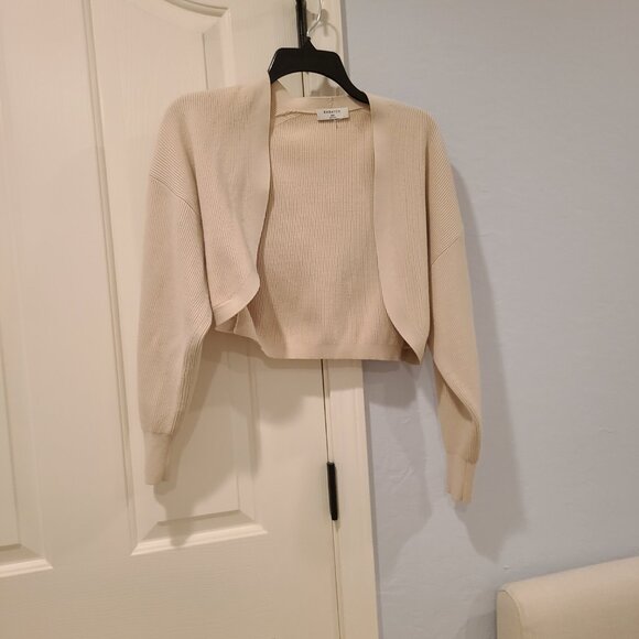 Babaton Decision Shrug $98 Birch 2XS - Picture 6 of 7